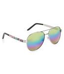 Aeropostale Floral Print Aviator Sunglasses