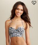 Aeropostale Lld Multicolor Ikat Bandeau Top