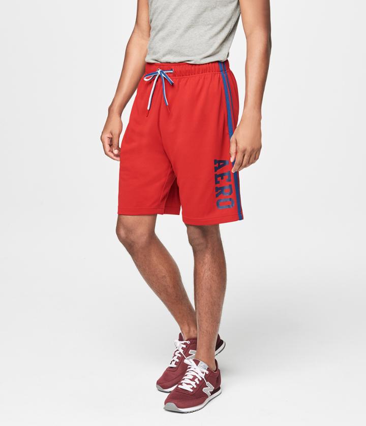 Aeropostale Aeropostale Aero Mesh Shorts - Beaux Burgundy, Xsmall