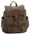 Aeropostale Crochet Cinch Backpack
