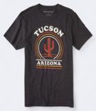 Aeropostale Aeropostale Tucson Arizona Graphic Tee - Charcoal Heather, Xsmall