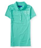 Aeropostale Aeropostale Aero New York 87 Jersey Polo - Marine Green, Xsmall