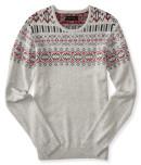 Aeropostale Fair Isle Crew-neck Sweater