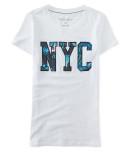 Aeropostale Nyc Tropical Mesh Graphic T