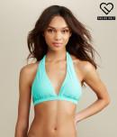 Aeropostale Lld Solid Plunging Halter Top