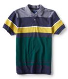 Aeropostale Aeropostale Colorblocked Piqu Polo - Dusty Rosemary, Small