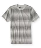 Aeropostale Aeropostale Gradient Triangle Stretch Graphic Tee - Light Heather Grey, Xsmall