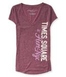 Aeropostale Times Square Sparkle Graphic T