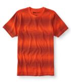 Aeropostale Aeropostale Gradient Triangle Stretch Graphic Tee - Orange, Xsmall