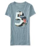 Aeropostale Floral 5 Graphic T