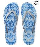 Aeropostale Lld Kaleidoscope Shimmer Flip Flop