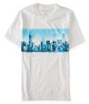 Aeropostale City Chest Stripe Pocket Graphic T