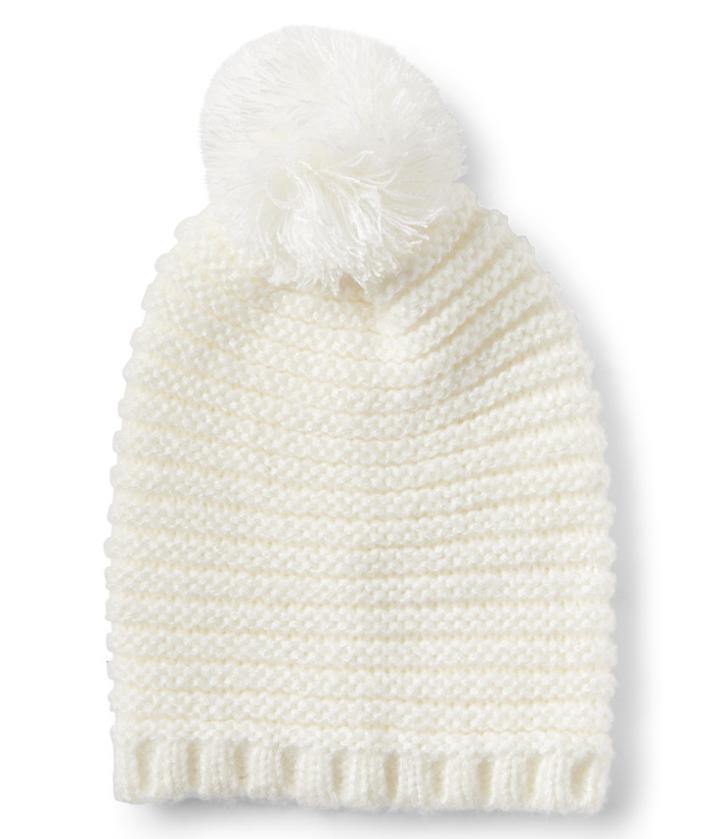 Aeropostale Aeropostale Garterstitch Hat - Floral White