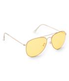 Aeropostale Aeropostale Colored Lens Aviator Sunglasses - Yellow