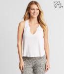 Aeropostale Lld Notch Neck Tank