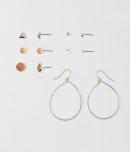 Aeropostale Pyramid Teardrop Earring 6-pack