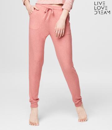 Aeropostale Aeropostale Lld Fuzzy Fleece Jogger - Clay Rose, Xlarge