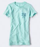 Aeropostale Aeropostale Free State Yes To Tacos Graphic Tee - Aqua, Xsmall