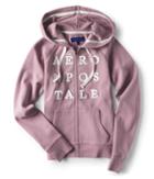 Aeropostale Aeropostale Full-zip Hoodie - Mauve Lace, Xsmall