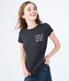 Aeropostale Aeropostale Free State Love Is Colorblind Graphic Tee - Charcoal Heather, Xsmall