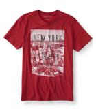 Aeropostale New York Aeropostale Graphic Tee - Red Classic, Xsmall