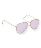 Aeropostale Aeropostale Colored Lens Aviator Sunglasses - Purple