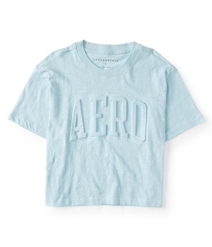 Aeropostale Aeropostale Molded Aero Logo Tee - Blue, Xsmall