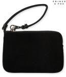 Aeropostale Prince & Fox Faux Velvet Leash Wristlet