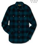 Aeropostale Prince & Fox Buffalo Plaid Button Down
