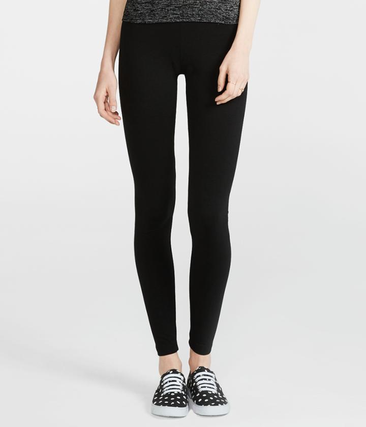 Aeropostale Aeropostale Solid Leggings - Black, Xsmall