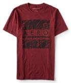 Aeropostale Aeropostale Marbled Aero Logo Graphic Tee - Woodland Berry, 3xl