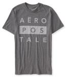 Aeropostale Aero Stacked Block Logo Graphic T