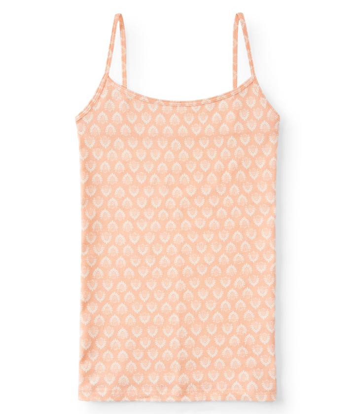 Aeropostale Aeropostale Ornate Basic Cami - Light Orange, Xsmall