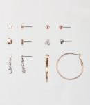 Aeropostale Star Stud & Hoop Earring 6-pack