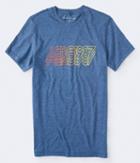 Aeropostale Aeropostale Aero 1987 Graphic Tee - Navy, Small