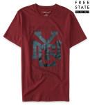 Aeropostale Free State Nyc Streets Graphic T