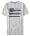 Aeropostale Denim Flag Graphic T