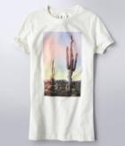 Aeropostale Aeropostale Free State Never Stand Still Graphic Tee - Floral White, Xsmall