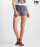 Aeropostale Tokyo Darling Super High-waisted Color Wash Shorty Shorts