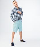 Aeropostale Aeropostale Longboard Flat-front Reflex Shorts - Spring Rain, 27