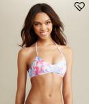 Aeropostale Lld Bold Floral Strappy Bikini Top