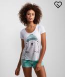 Aeropostale Lld Polar Bear Sleep Tee