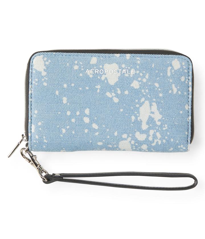 Aeropostale Aeropostale Zip-around Wallet - Denim