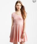 Aeropostale Lace Inset Fit & Flare Dress