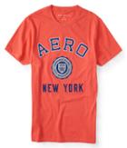 Aeropostale Aeropostale Aero New York Graphic Tee - Coral, Xsmall