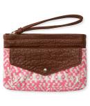 Aeropostale Tribal Envelope Wristlet