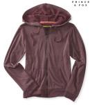 Aeropostale Prince & Fox Elevated Full Zip Hoodie