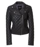 Aeropostale Quilted Faux Leather Moto Jacket