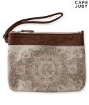 Aeropostale Cape Juby Floral Mandala Convertible Pouch