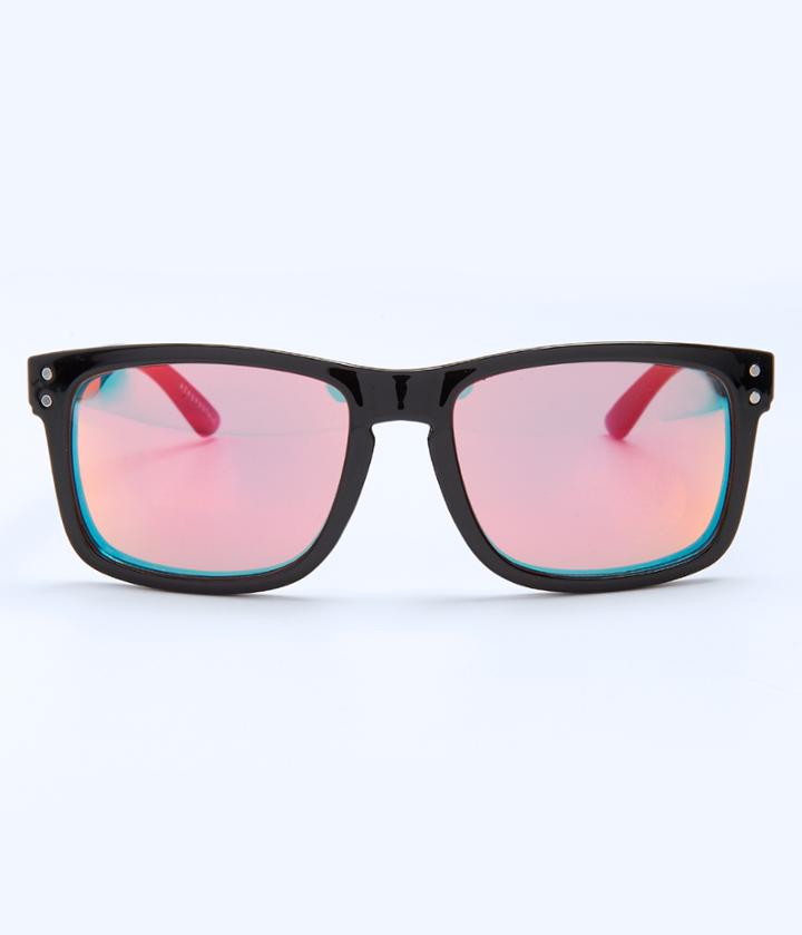 Aeropostale Aeropostale Colored Lens D-frame Sunglasses - Black